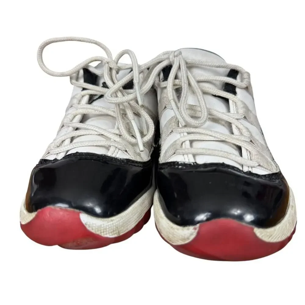 Nike Air Jordan 11 Retro Low Concord Bred 505836-160 Sneakers Shoes sz 10 C